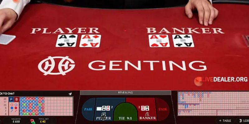Những thuật ngữ thường gặp trong Baccarat